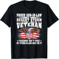 Proud Desert Storm Veteran Patriotic T-Shirt