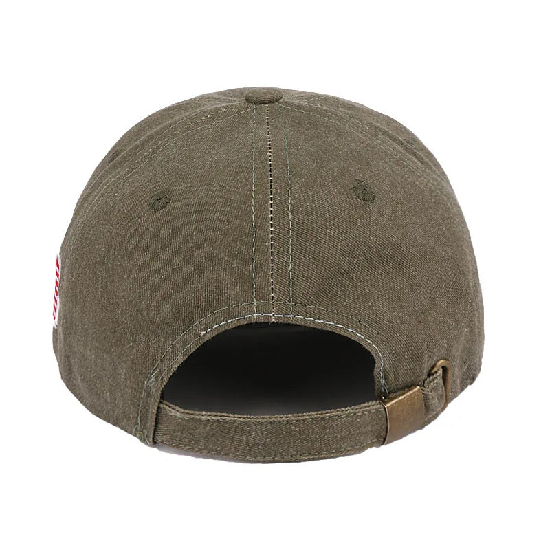 Army Veteran Hat Embroidered Patriotic Baseball Cap