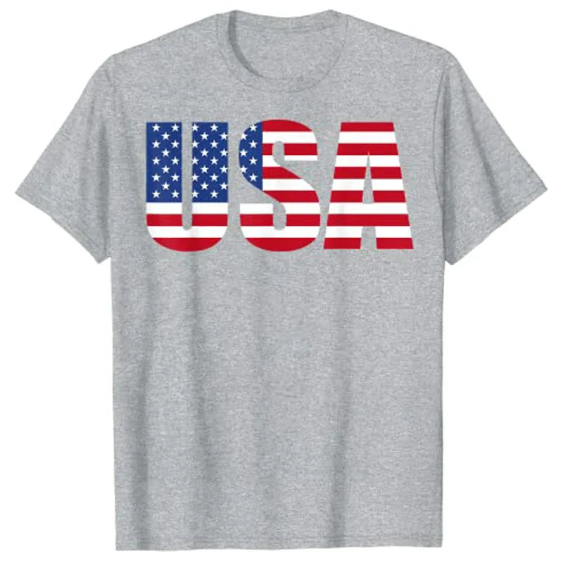 USA Patriotic American Flag T-Shirt