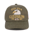 Army Veteran Hat Embroidered Patriotic Baseball Cap