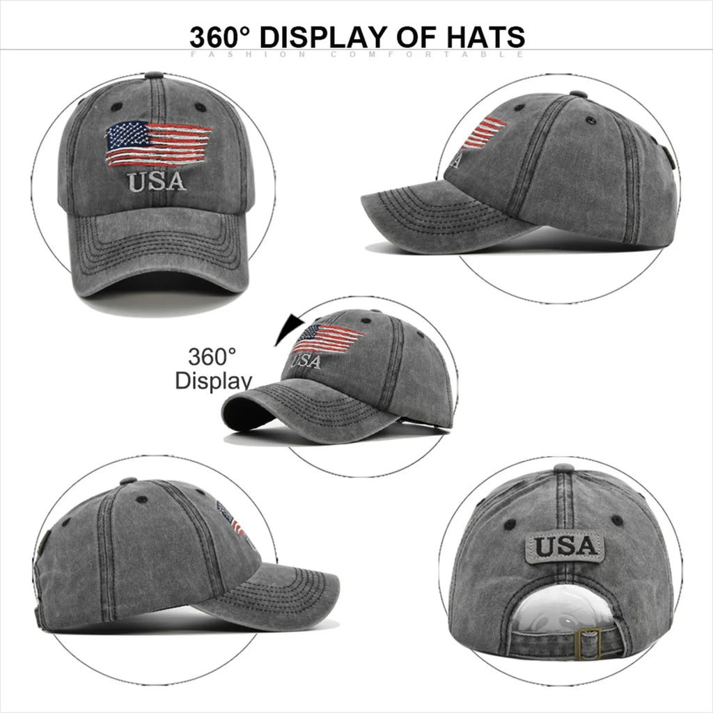 Denim Usa Baseball Cap
