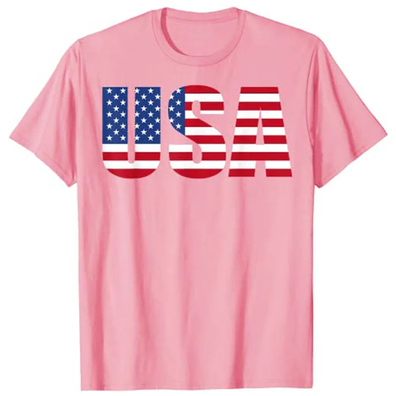 USA Patriotic American Flag T-Shirt