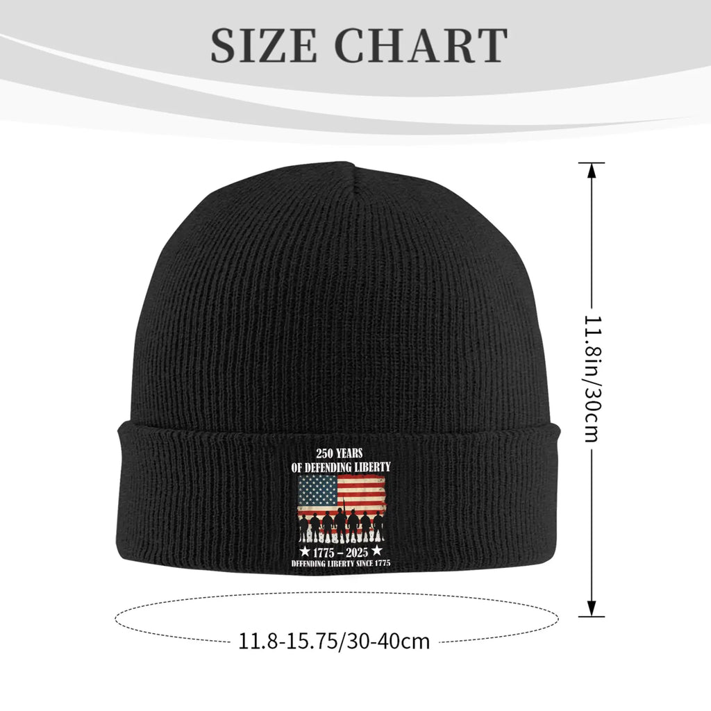 Us Military Parade 250th anniversary Knit Cuff Beanie
