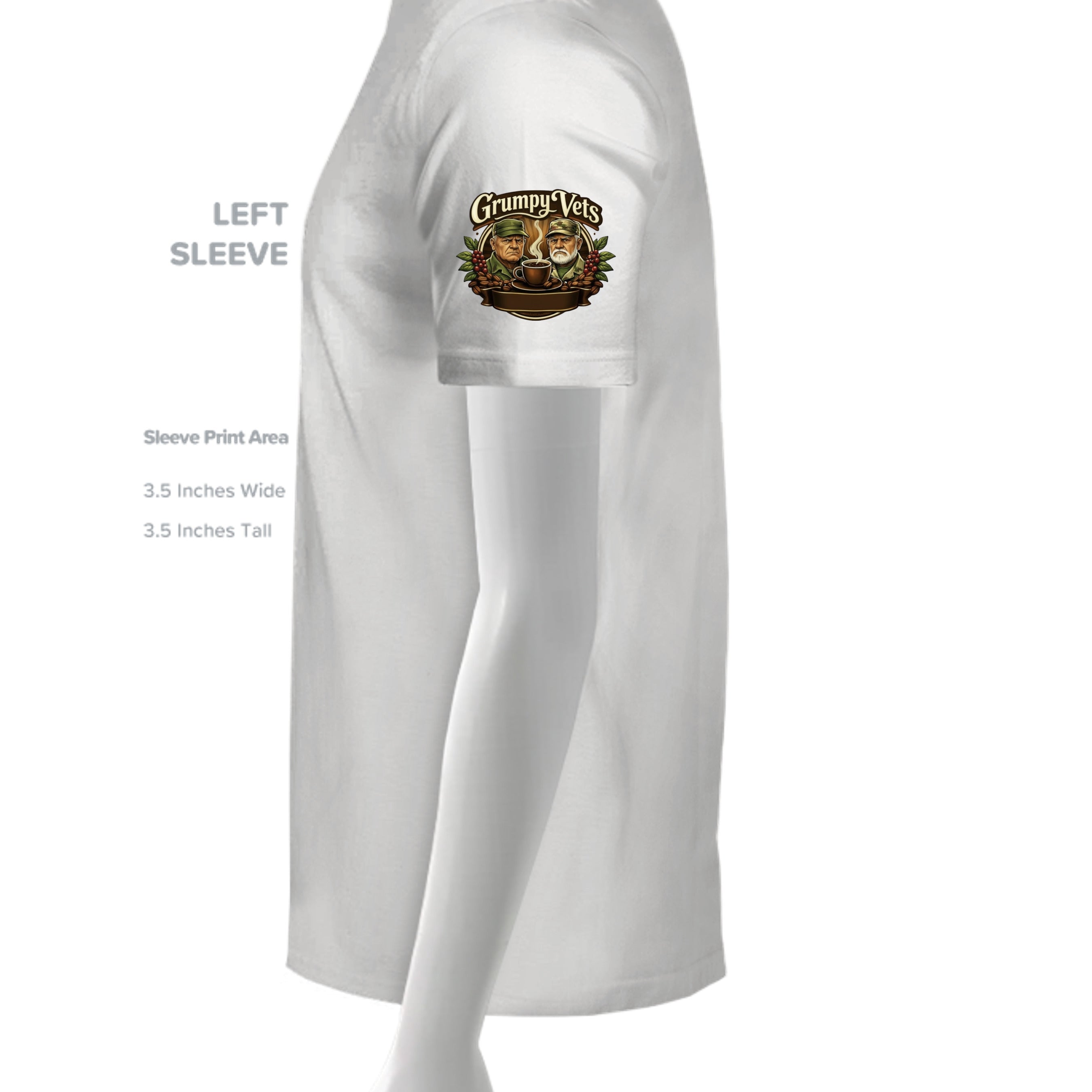 PFD White - G200 - SLEEVE_LEFT