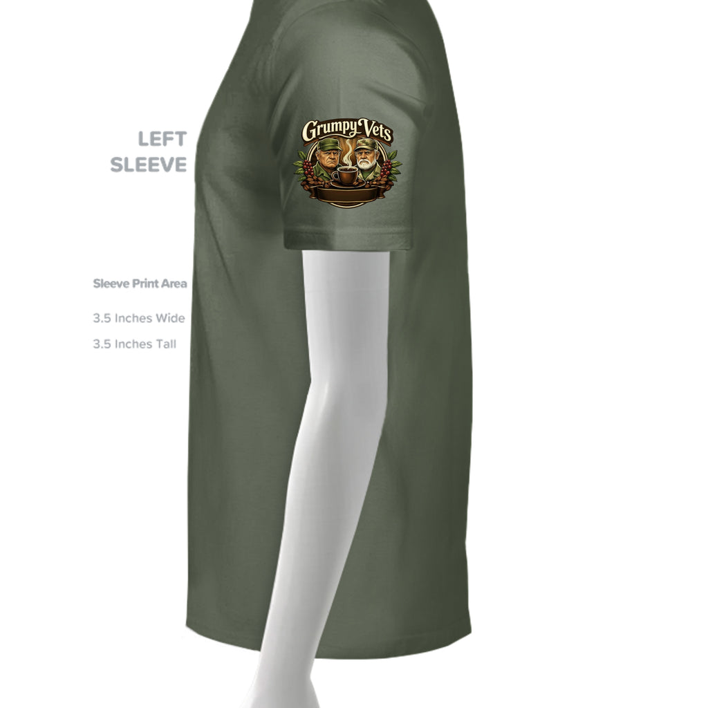 MILITARY GREEN - G200 - SLEEVE_LEFT