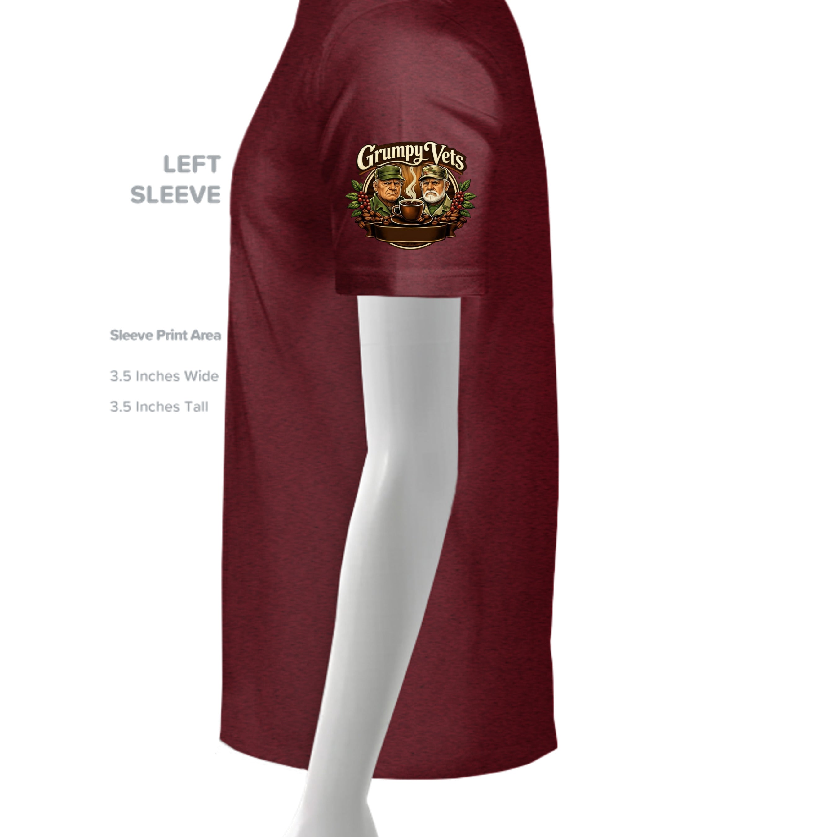 ANTIQUE CHERRY RED - G640 - SLEEVE_LEFT