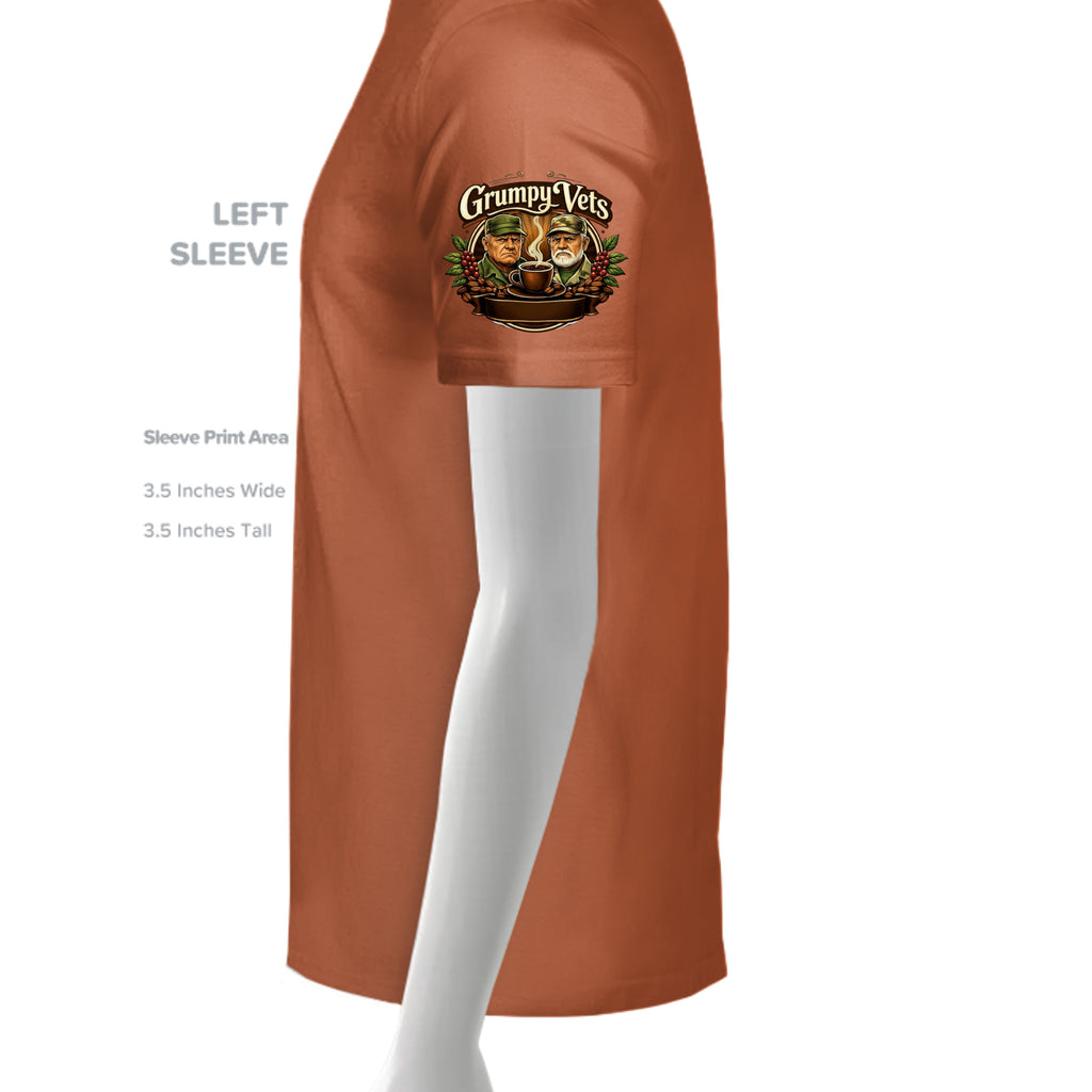 TEXAS ORANGE - G500 - SLEEVE_LEFT