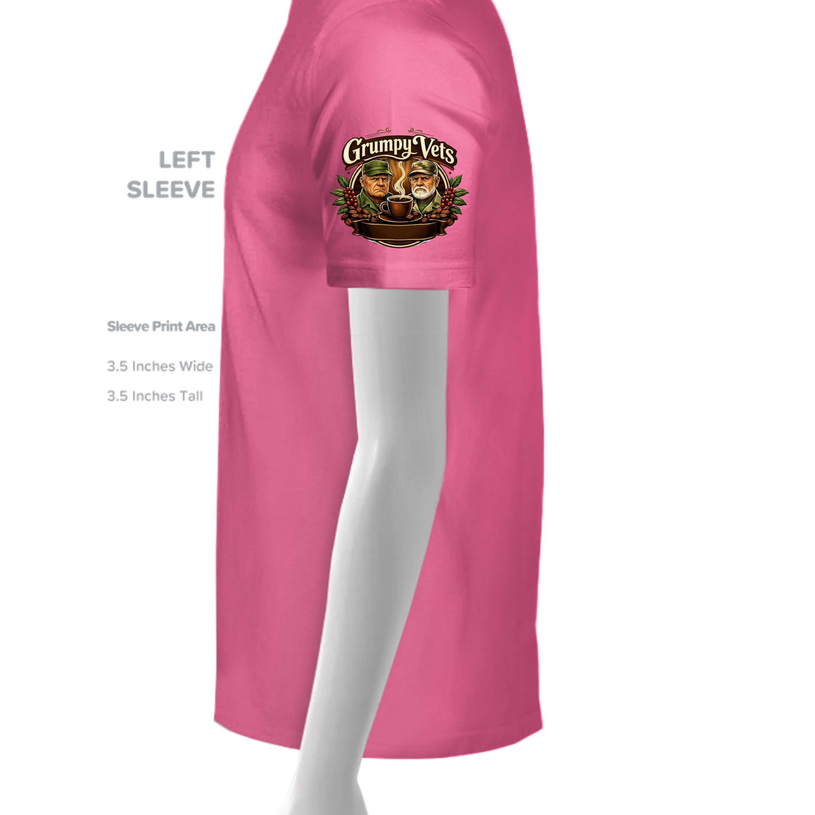 SAFETY PINK - G500 - SLEEVE_LEFT